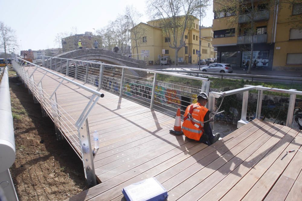 Entra en funcionament el pont del Dimoni