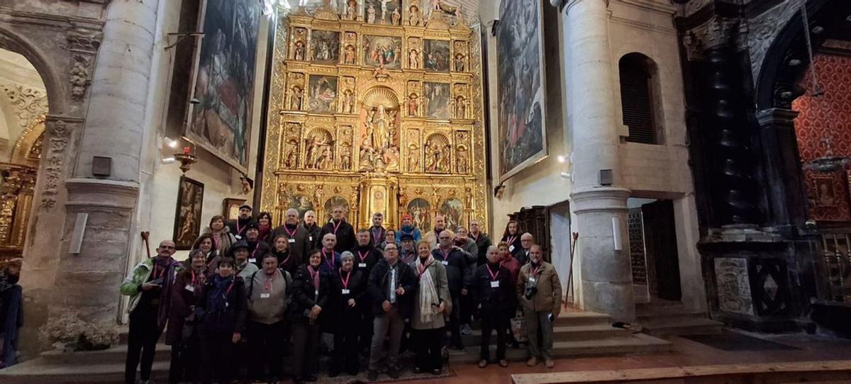 Participantes en la visita a Longares. | SERVICIO ESPECIAL