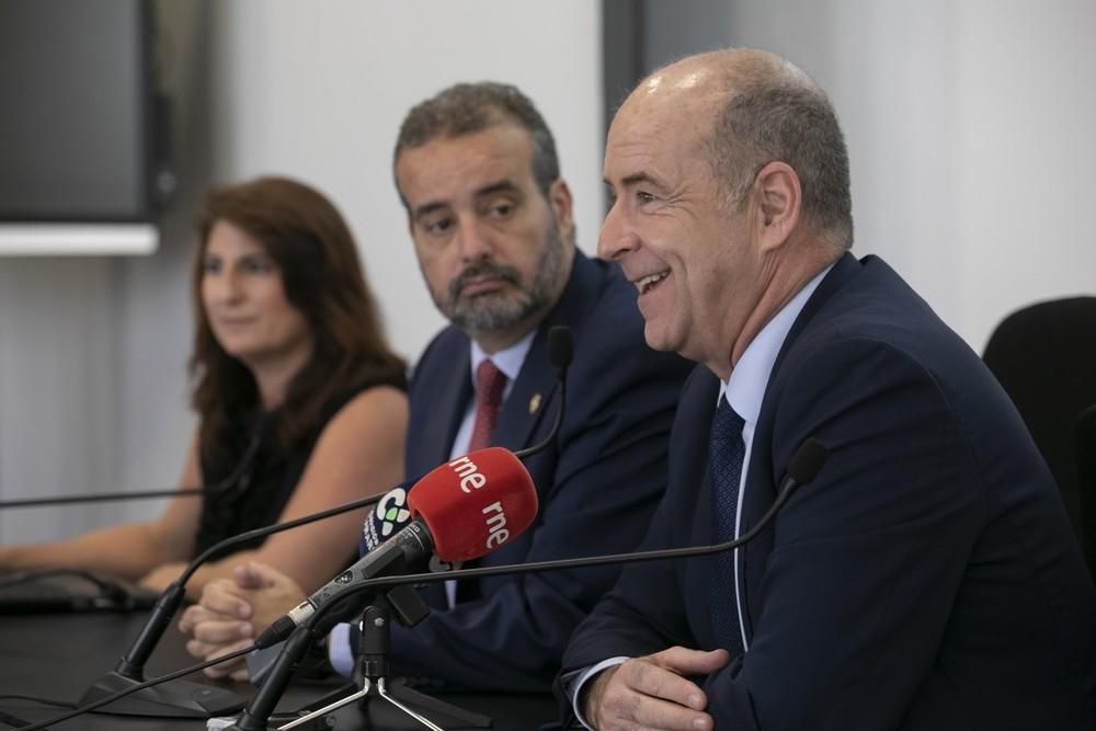 Presentación de un parque eólico marino de 200 megavatios de potencia en Gran Canaria