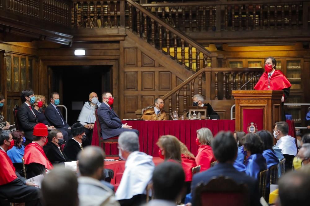 Acto de inauguración del nuevo curso académico en la Universidad de Oviedo