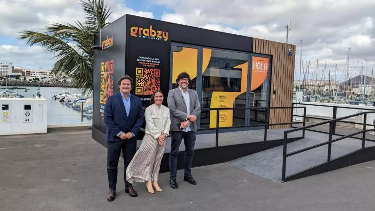 Mahou San Miguel presenta Grabzy, su primera tienda autónoma en Lanzarote