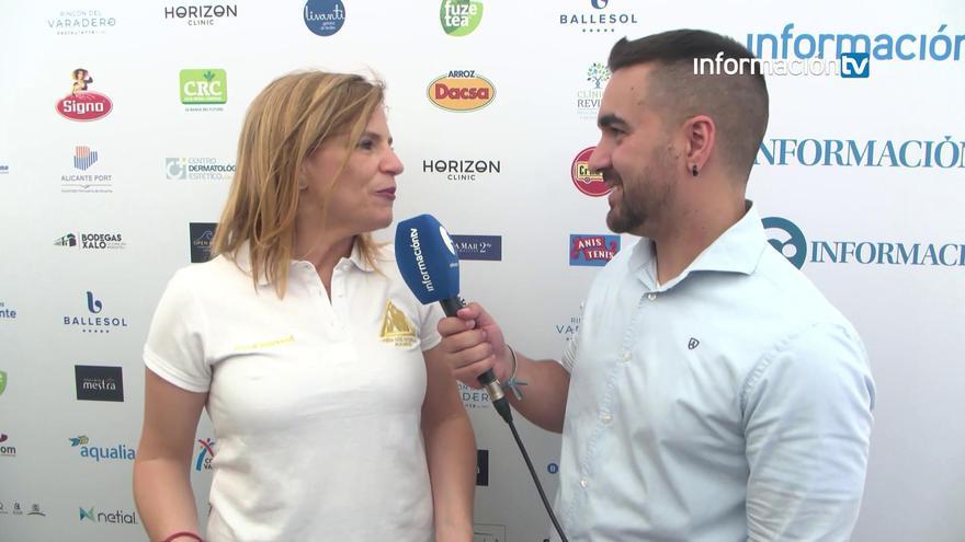 Pilar Bernabé acude al Racó de Información TV en Alicante