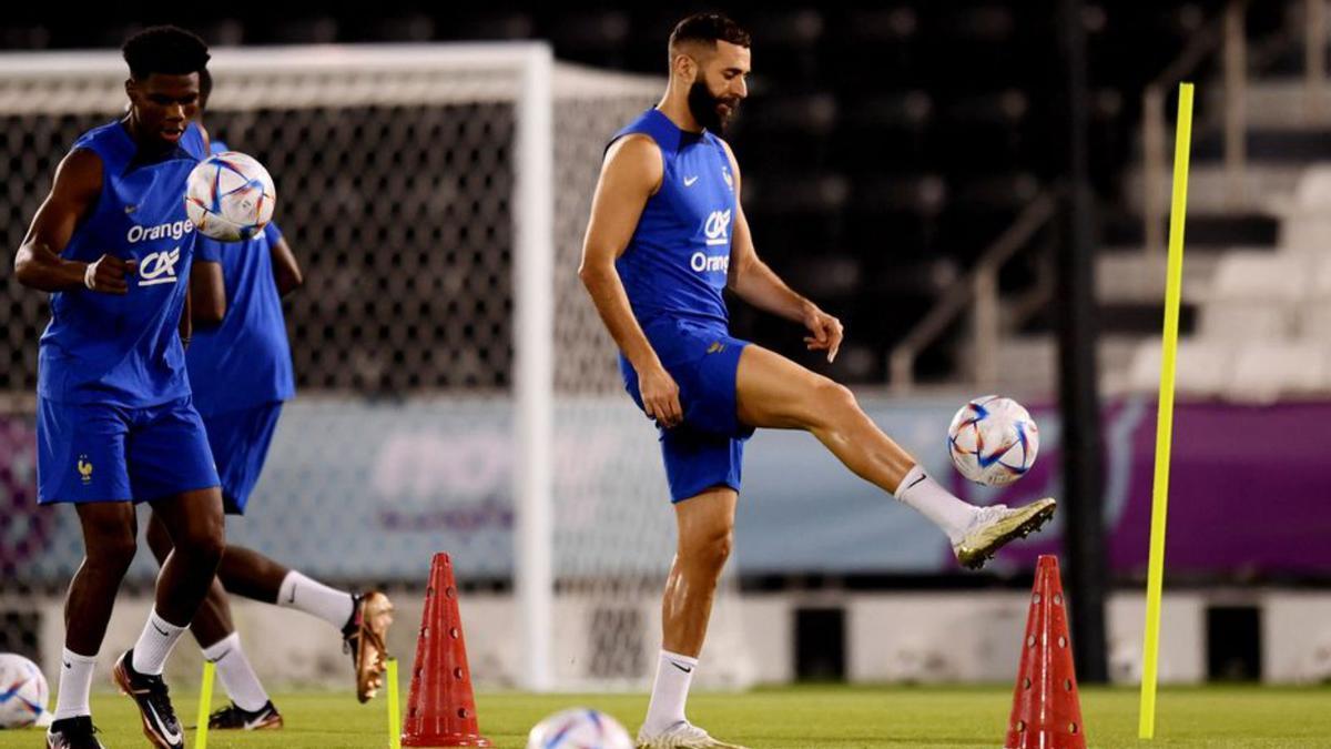 Benzema, ayer.
  | // REUTERS