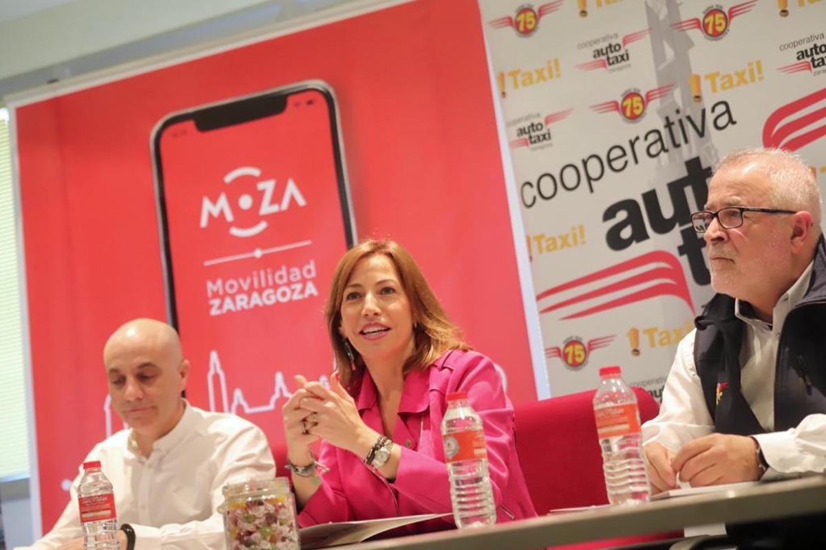 Natalia Chueca, durante la presentación del Moza