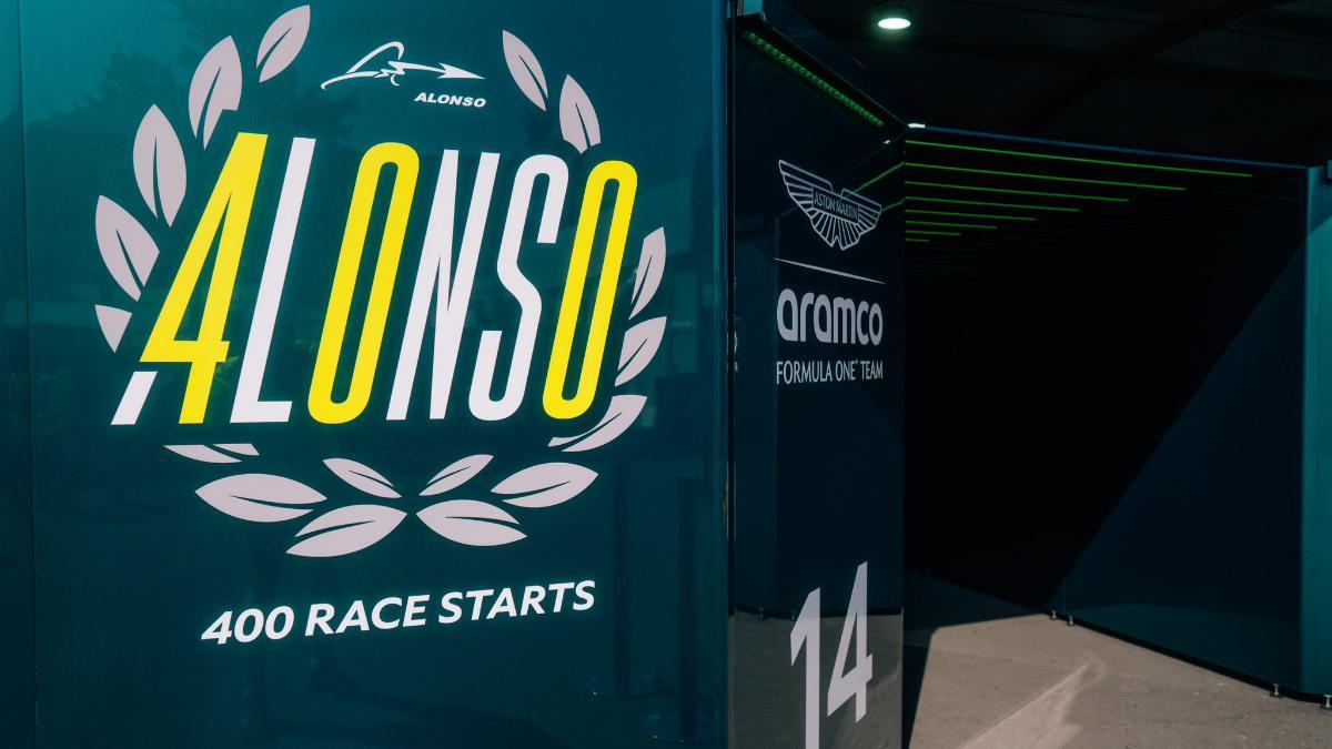 Alonso cumple 400 GP en la Fórmula 1 en México