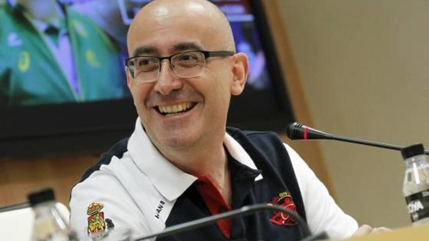 El entrenador Jordi Ribera dirige a la selección española de balonmano desde el pasado año.