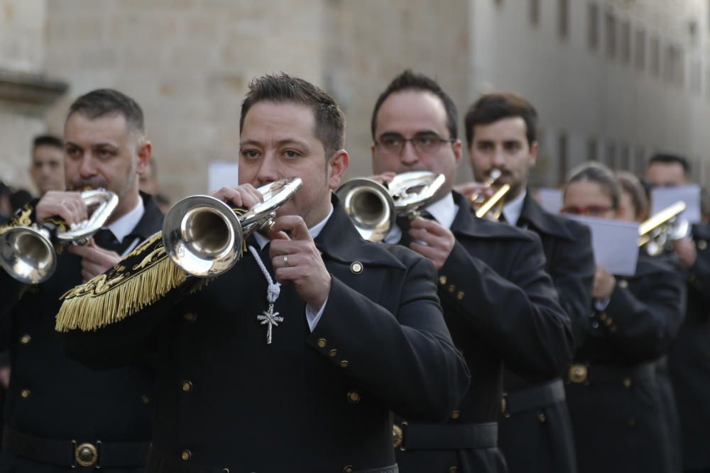 Segundo pasacalles de las bandas de Semana Santa