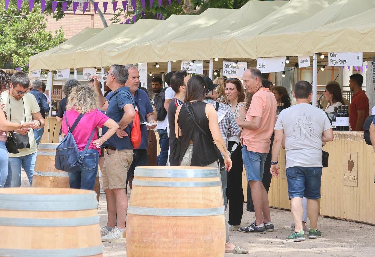 Les imatges de la mostra de vins de la ViBa al Pati del Casino de Manresa