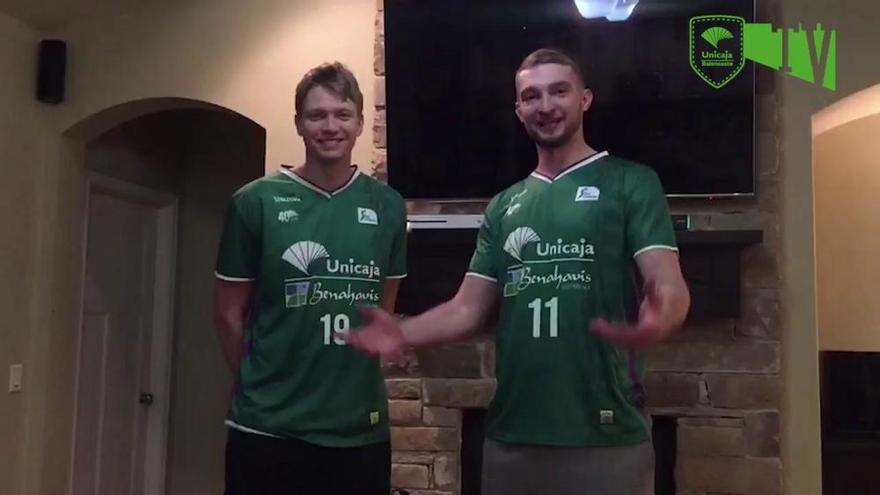 Kuzminskas y Sabonis apoyan al Unicaja desde EEUU