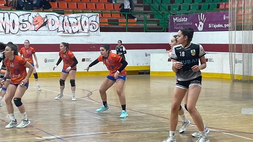 El Grupo USA Handbol Mislata ganó su partido contra el segundo clasificado