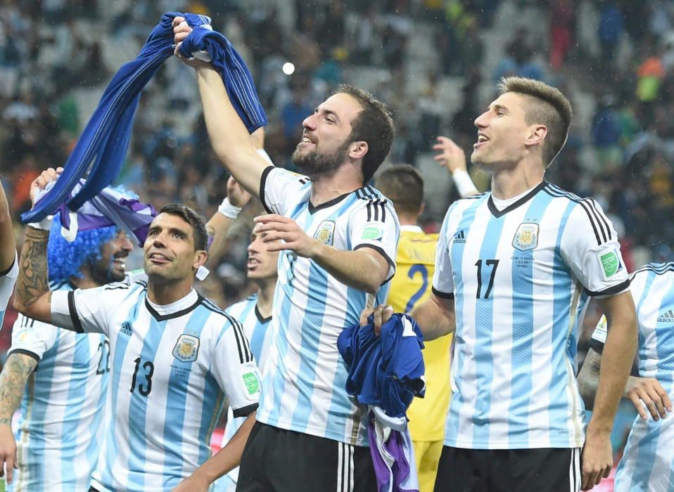 Augusto celebra el pase de Argentina a la final