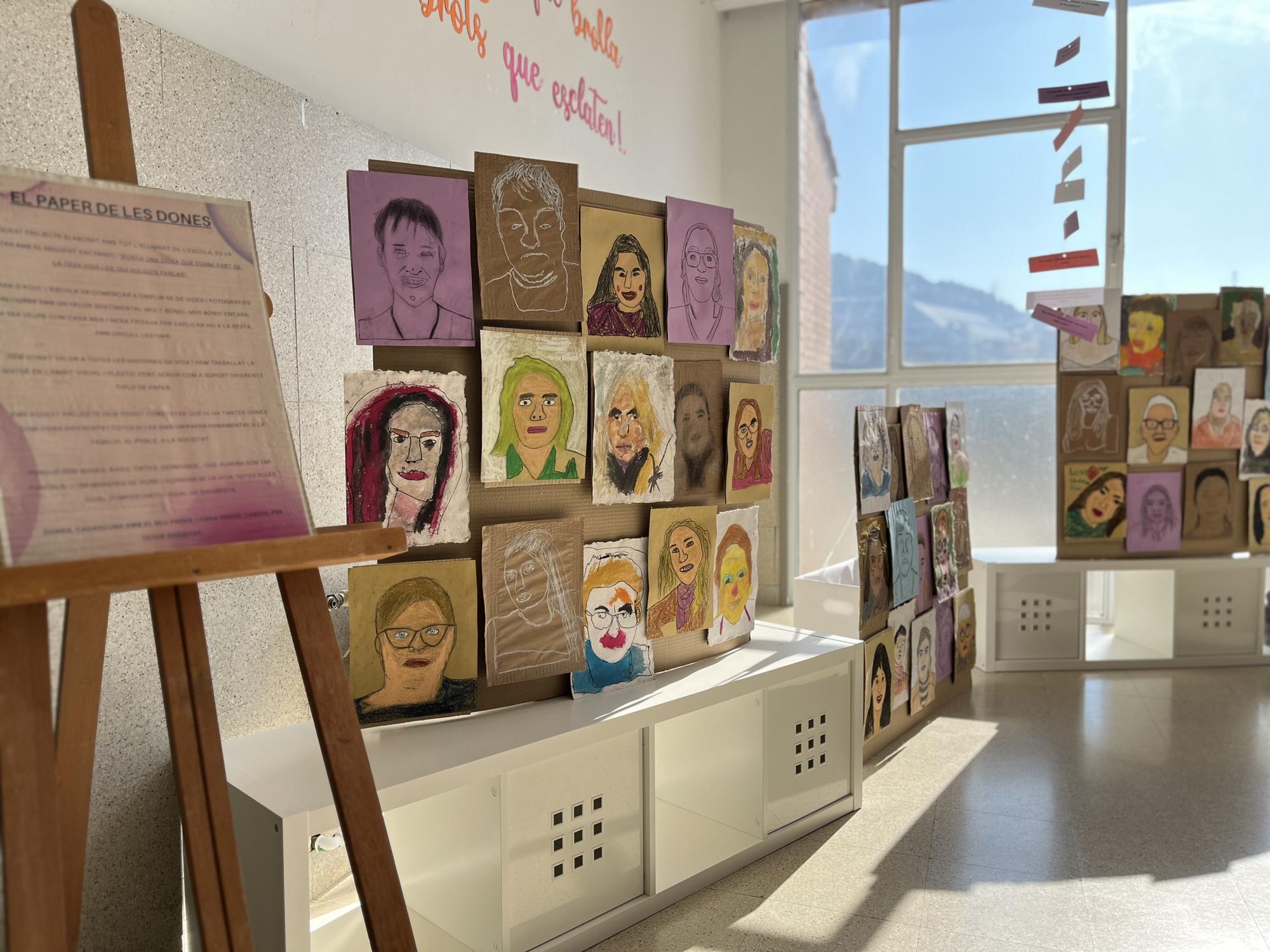 Exposició de l'escola Francesc Macià de Súria