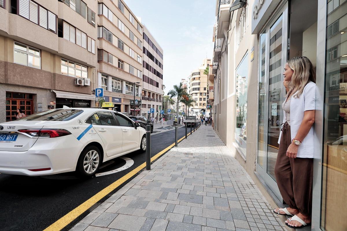 Apertura al tráfico de la calle de La Rosa, Santa Cruz de Tenerife