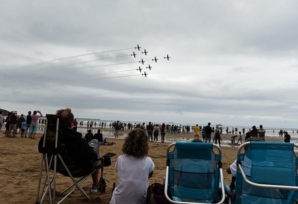 El Festival Aéreo de Gijón, en imágenes