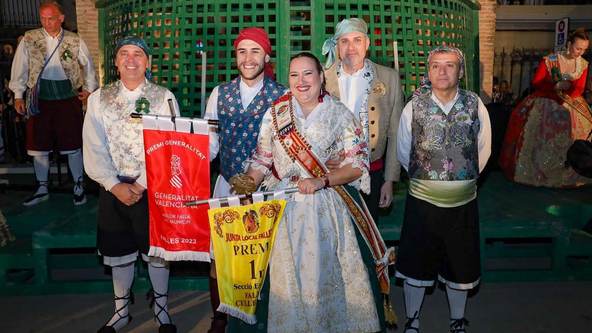 Entrega de premios en los Jardines del Mercado.