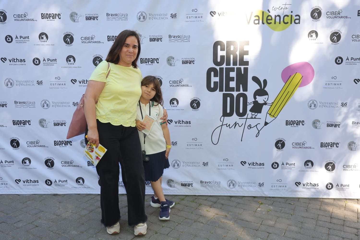 'Creciendo Juntos' en Bioparc València: photocall de todos los asistentes
