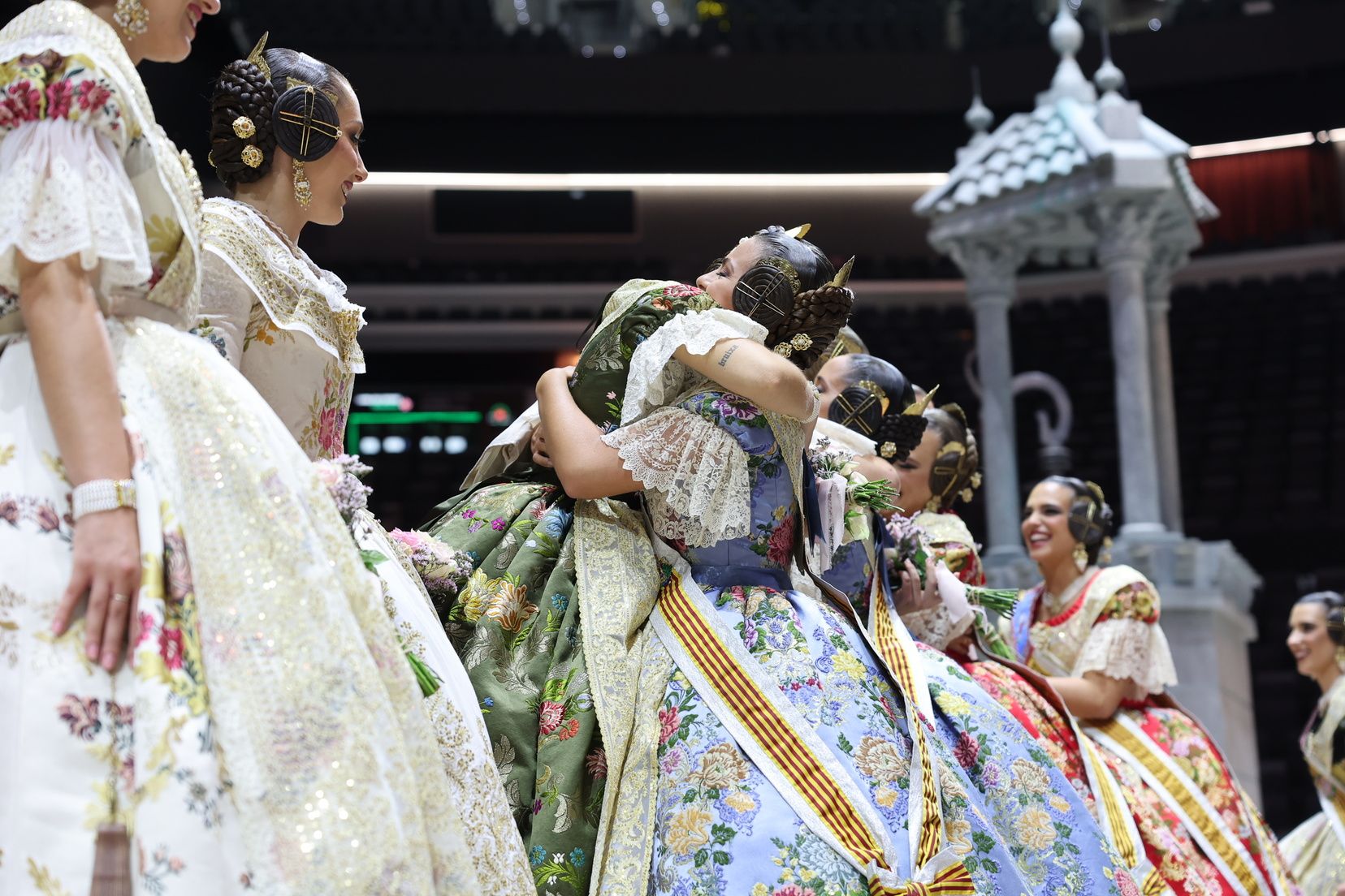 La celebración de las candidatas a Fallera Mayor de València 2026