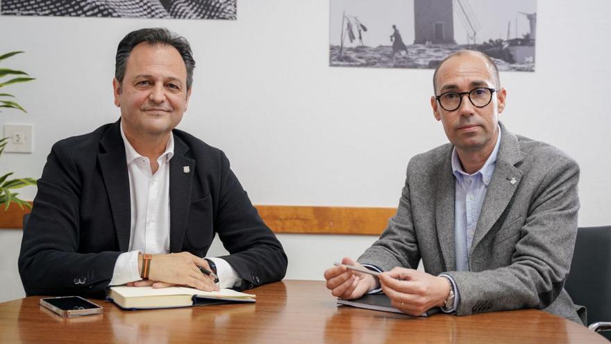 Óscar Portas se reunió recientemente con Llorenç Córdoba por su cargo como diputado por Formentera. | CIF