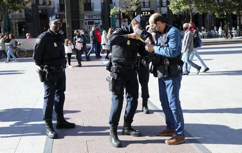 La basílica del Pilar recibe a los zaragozanos con aforo reducido y medidas de seguridad