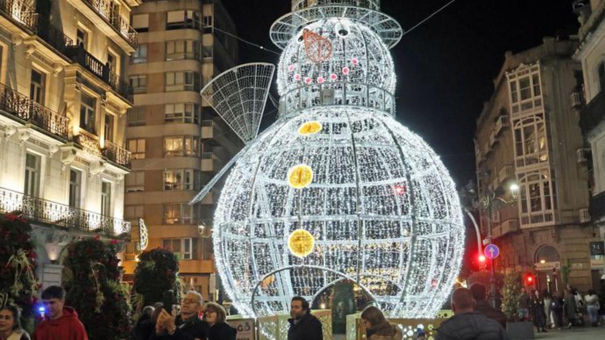 El muñeco de Navidad