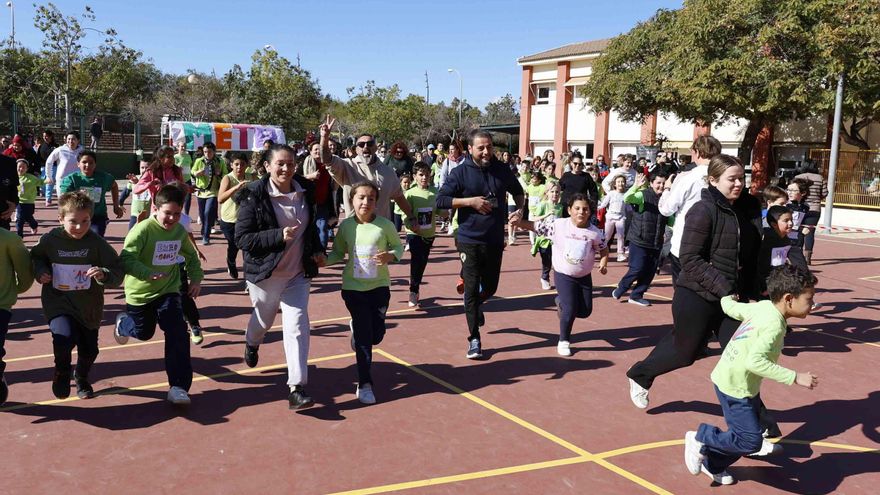 El CEIP Eusebio Sempere celebra el “Día de la Paz” con una Carrera Solidaria en apoyo a ASPANION