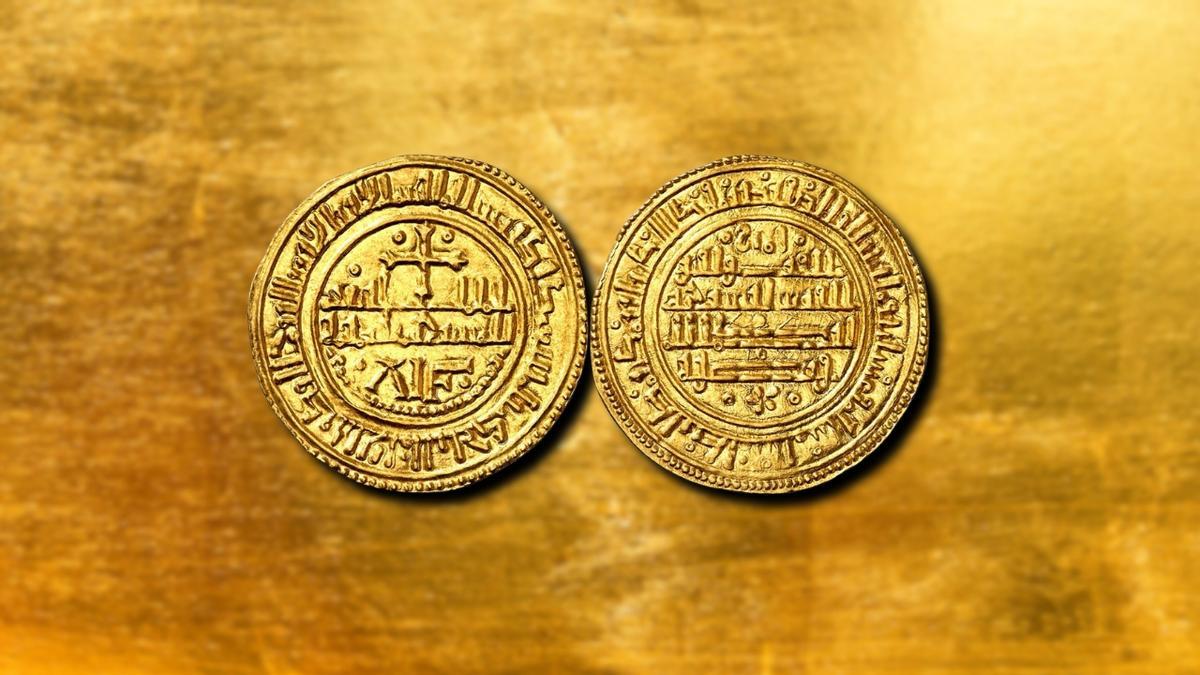 Morabetino de oro de Alfonso VIII