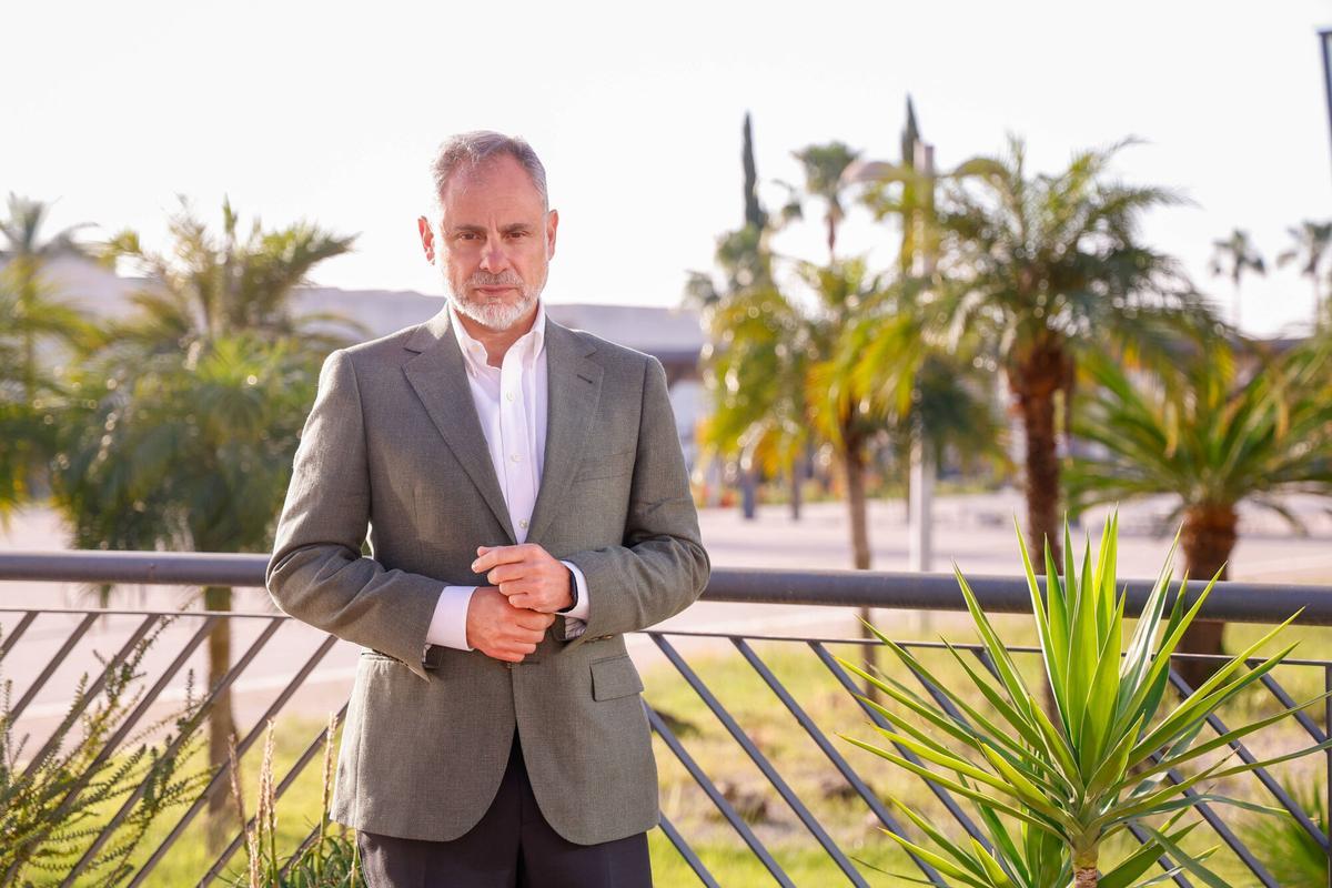 El presidente del Parque Joyero, Rafael Ruiz.