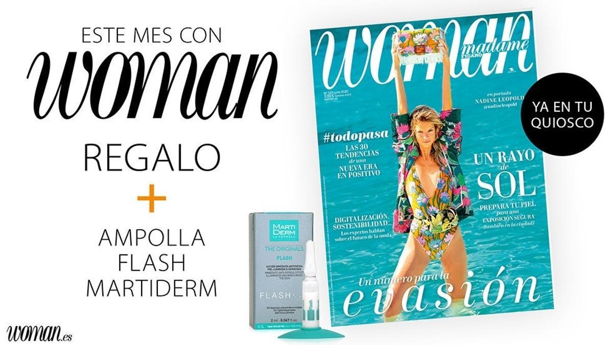 Un rayo de sol, un regalazo y... ¡El nuevo número de la revista Woman! 