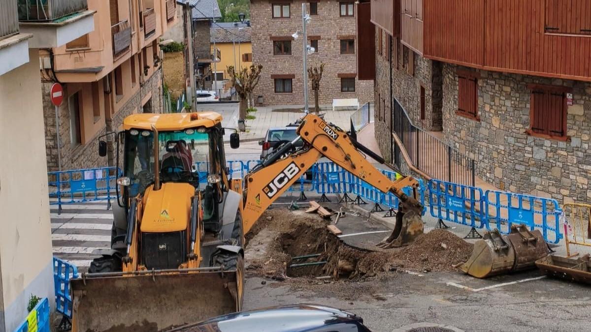 Les obres a l'esboranc