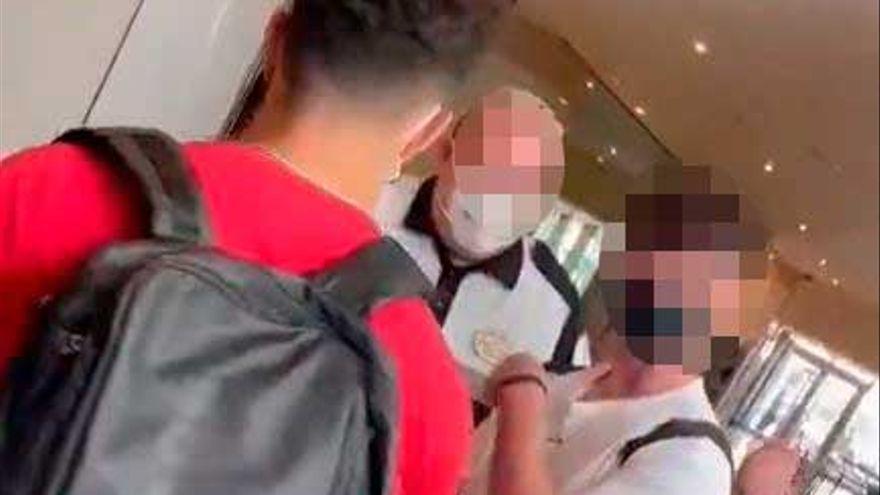 Así se escaparon los dos jóvenes del hotel covid de Palma