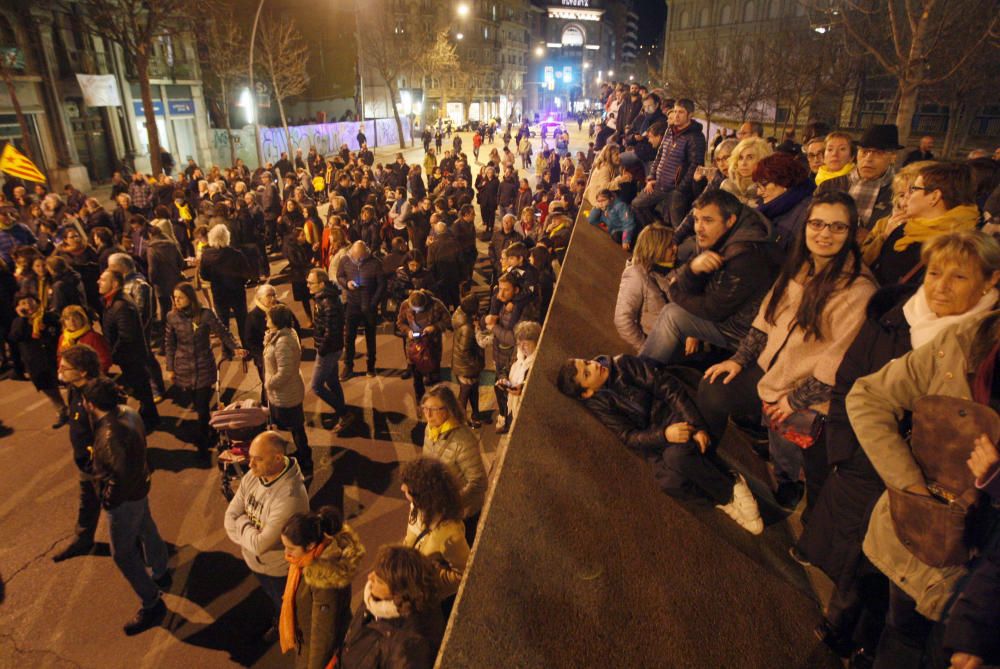 Manifestació a Girona