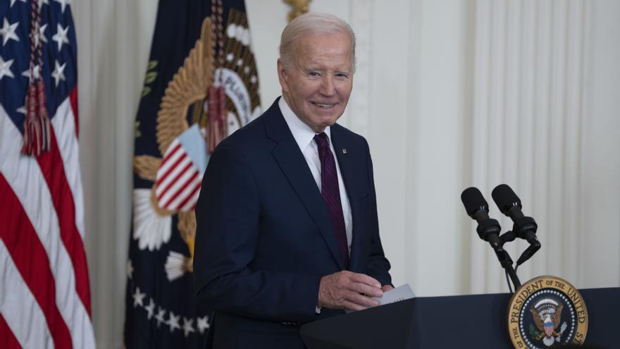 Biden gana las primarias demócratas de New Hampshire con casi el 75% de los apoyos