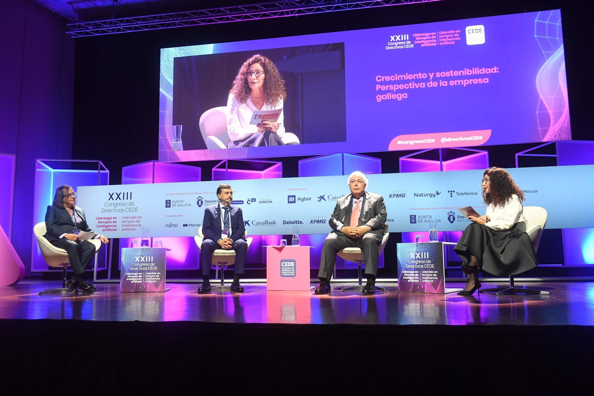 A Coruña congrega a 1.400 ejecutivos en el XXIII Congreso de directivos CEDE