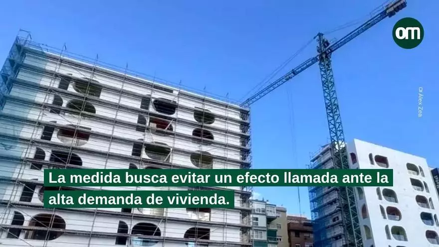 Málaga exigirá cinco años de empadronamiento para poder optar a una VPO
