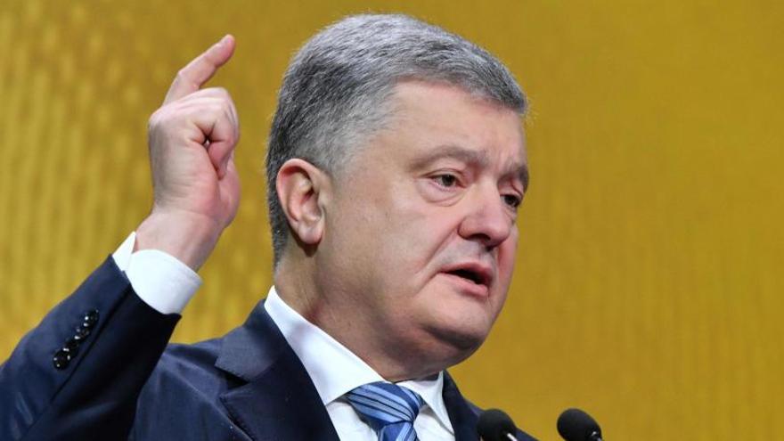 El presidente de Ucrania Petró Poroshenko.