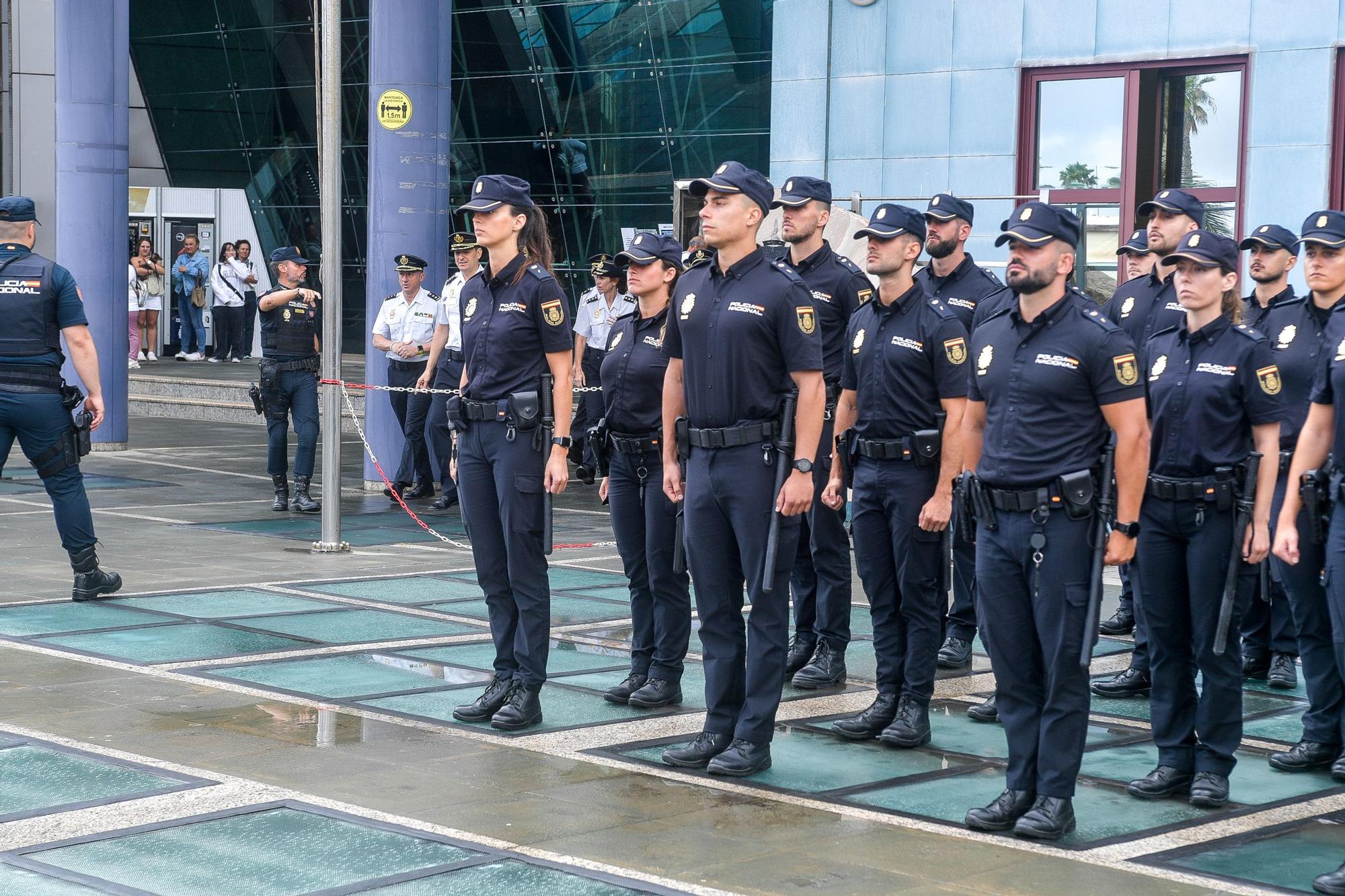 Presentación de 184 nuevos policías nacionales para Canarias