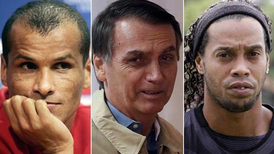 Rivaldo, Ronaldinho y otros deportistas afines a Bolsonaro