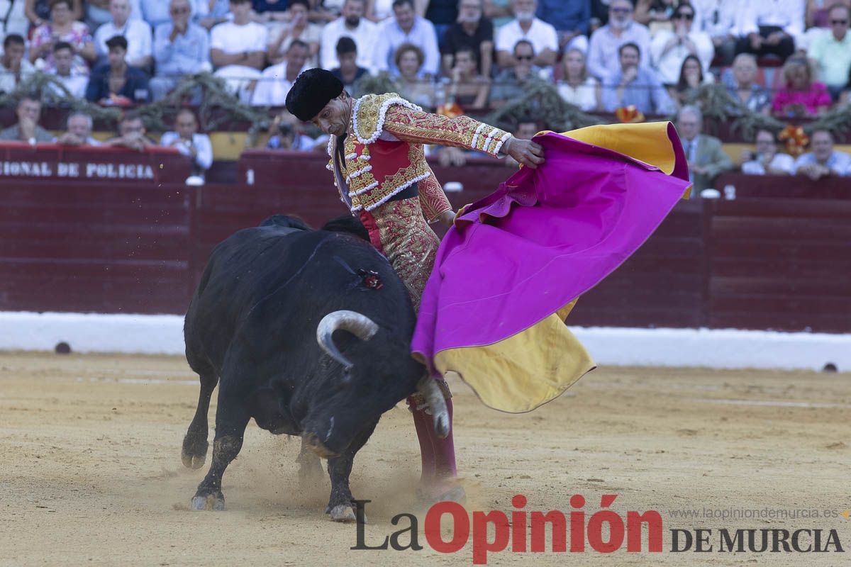 Tercer festejo de la Feria Taurina de Murcia (Talavante, Paco Ureña y Roca Rey), en imágenes