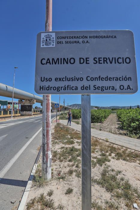 La CHS dice que la carretera de "los tubos" es de su uso exclusivo al cabo de 40 años