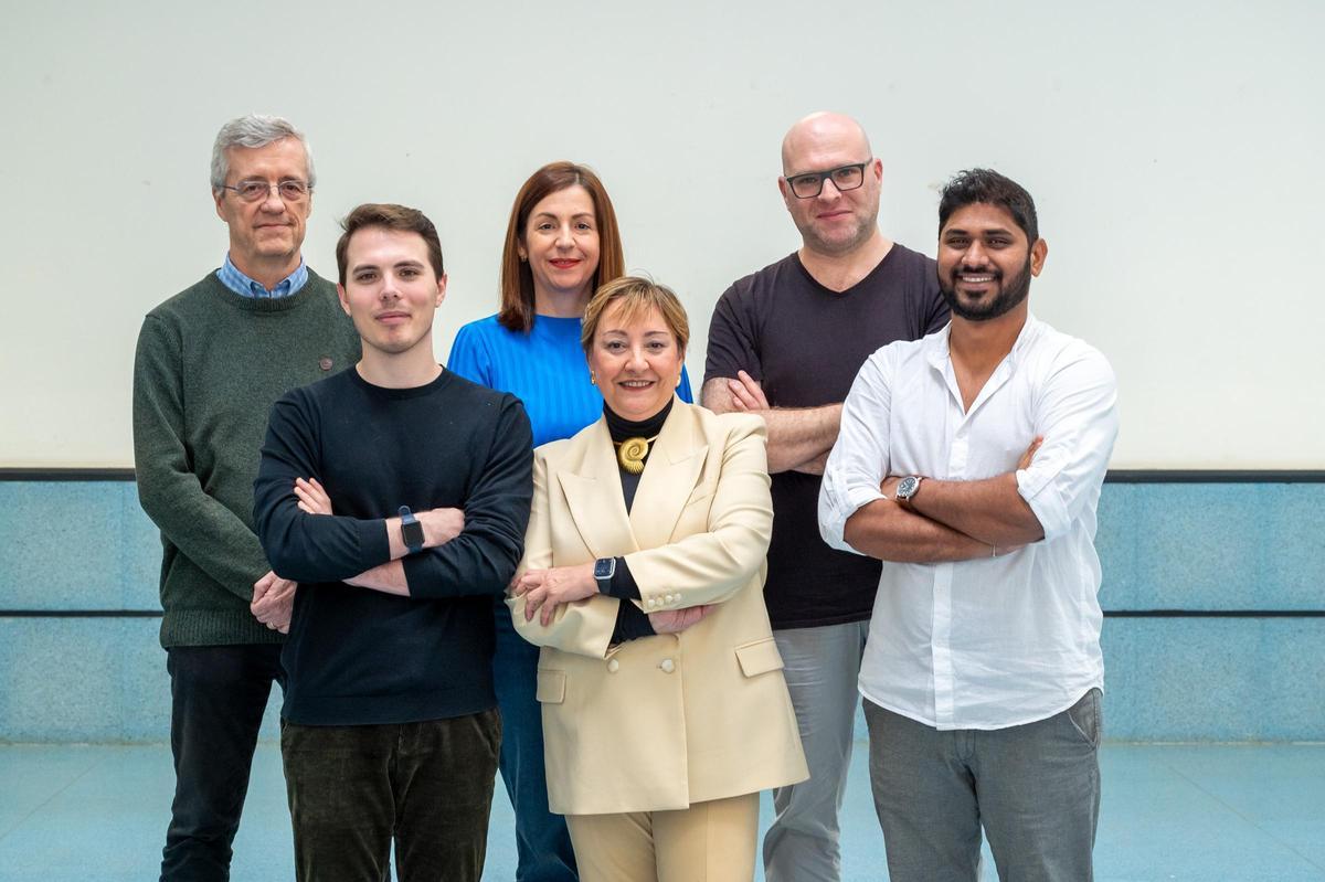 De izquierda a derecha y de arriba hacia abajo: los investigadores del IN CSIC-UMH Joan Galcerán, Berta L. Sánchez-Laorden, Khalil Kass Youssef, Raúl Jiménez Castaño, Ángela Nieto y Nitin Narwade