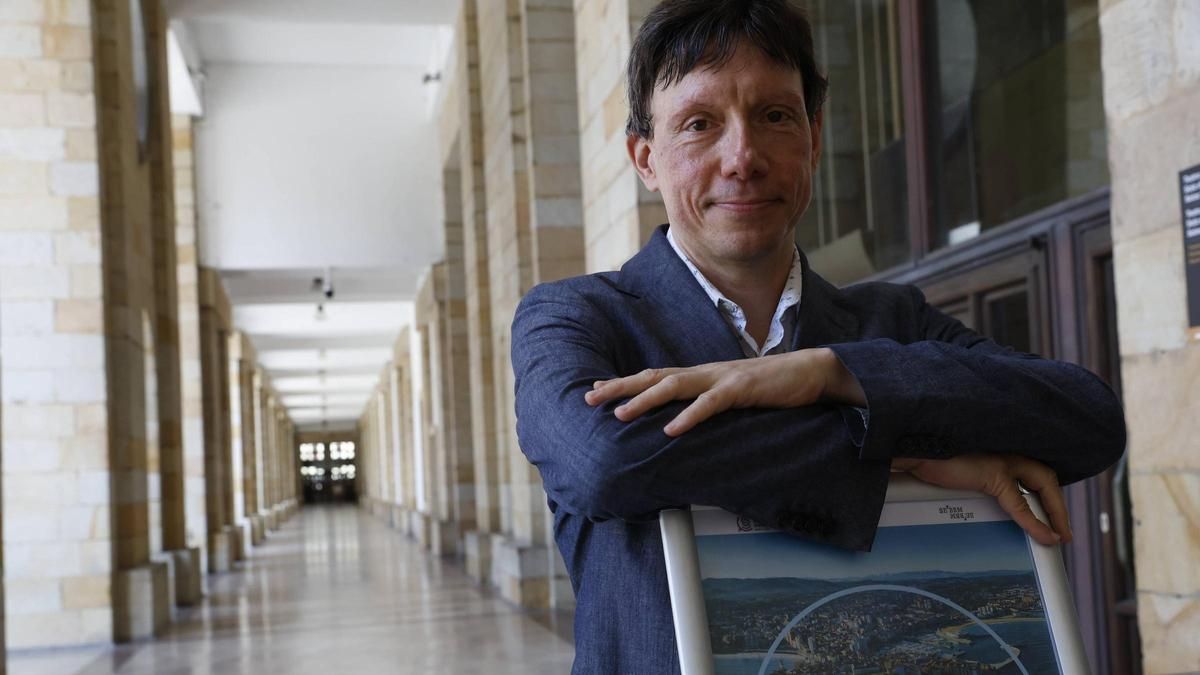 Steve Horvath, en la Laboral.