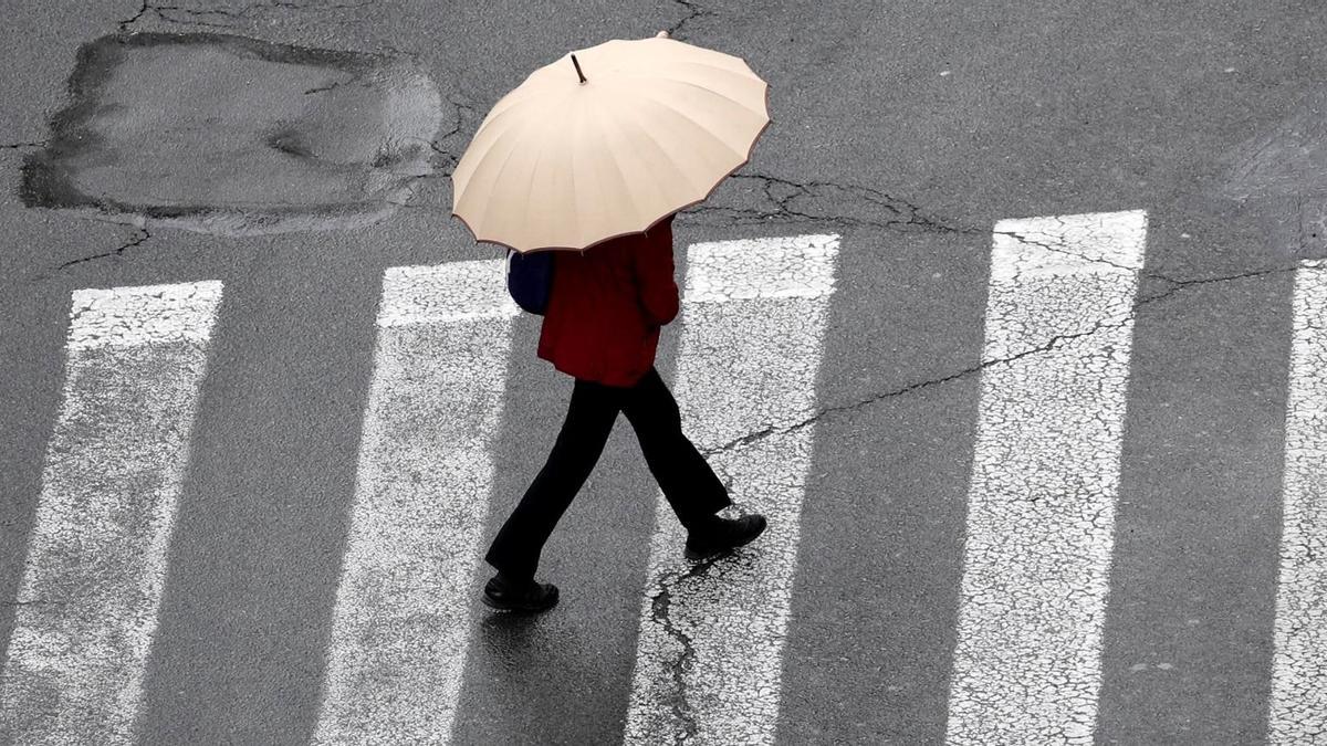 Lluvia en Zaragoza