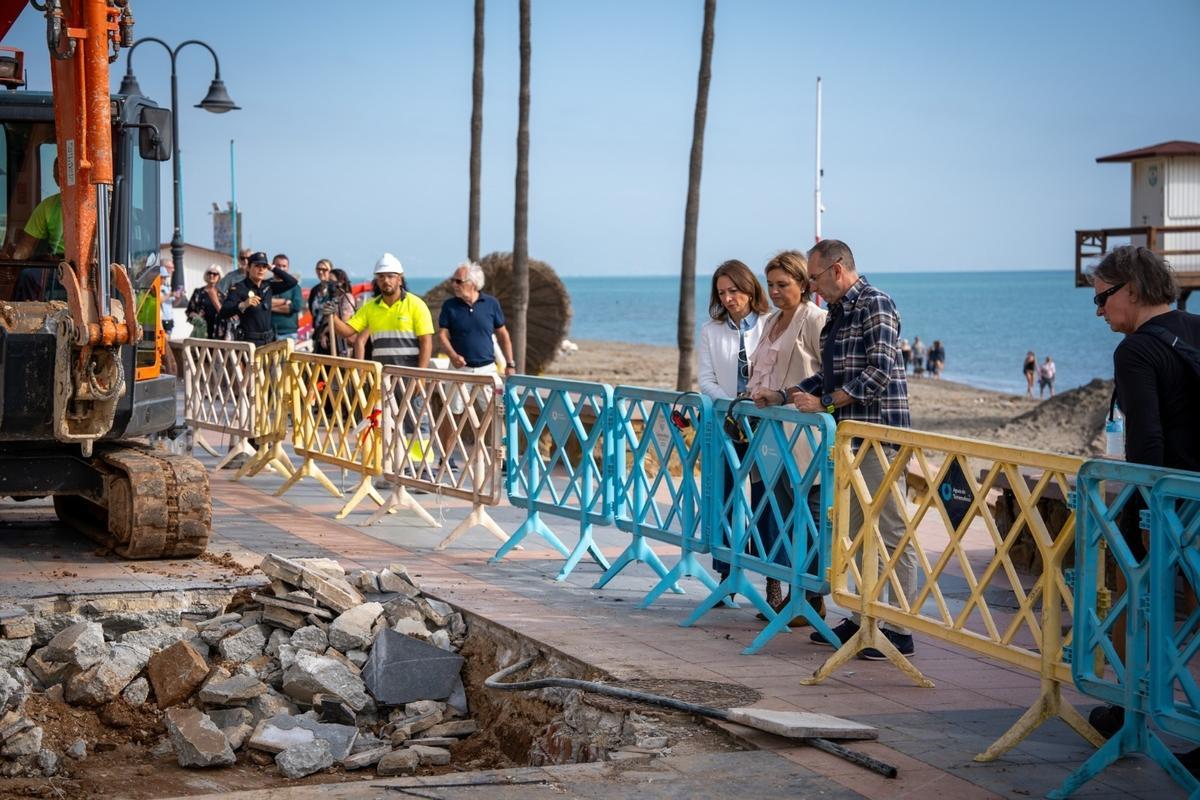 El Ayuntamiento de Torremolinos espera recuperar la normalidad este fin de semanas tras el paso de la DANA.