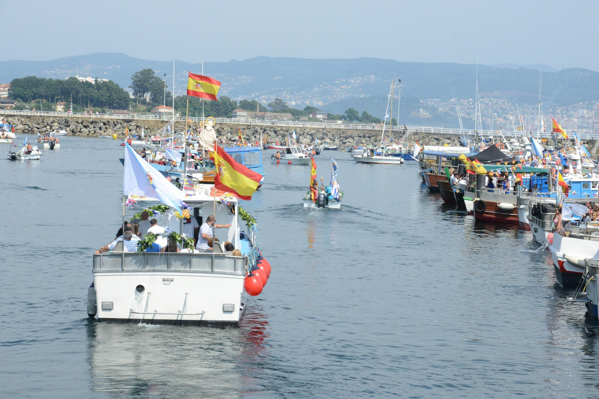 Las celebraciones de la Virgen de Carmen en Cangas