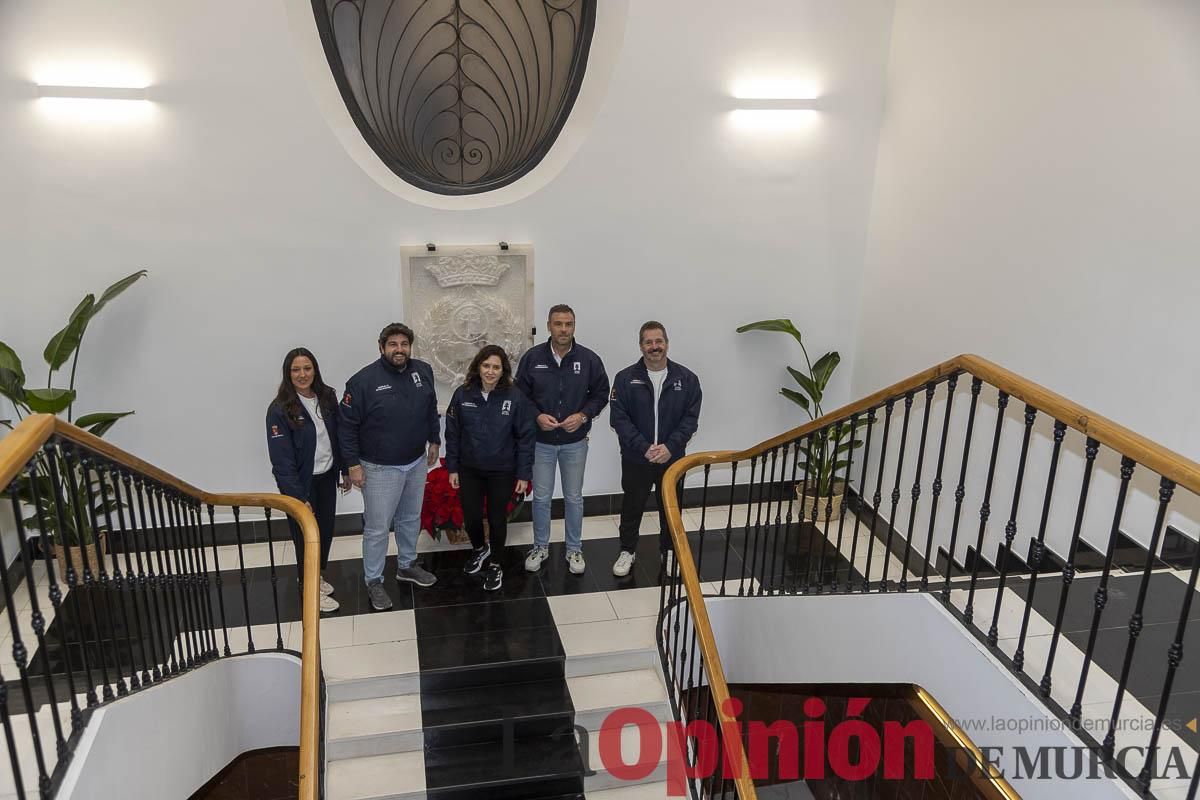 Así ha sido la visita de Isabel Díaz Ayuso a Caravaca de la Cruz