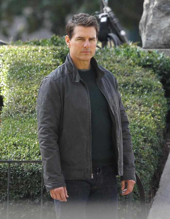 Tom Cruise rodando 'Jack Reacher'