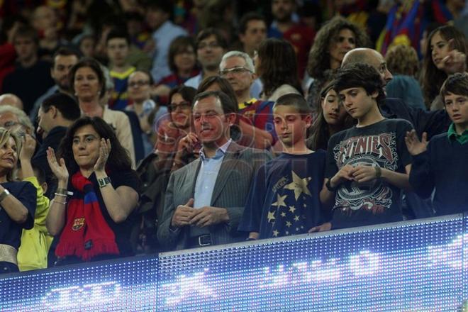 El Camp Nou acogió la fiesta de la Liga