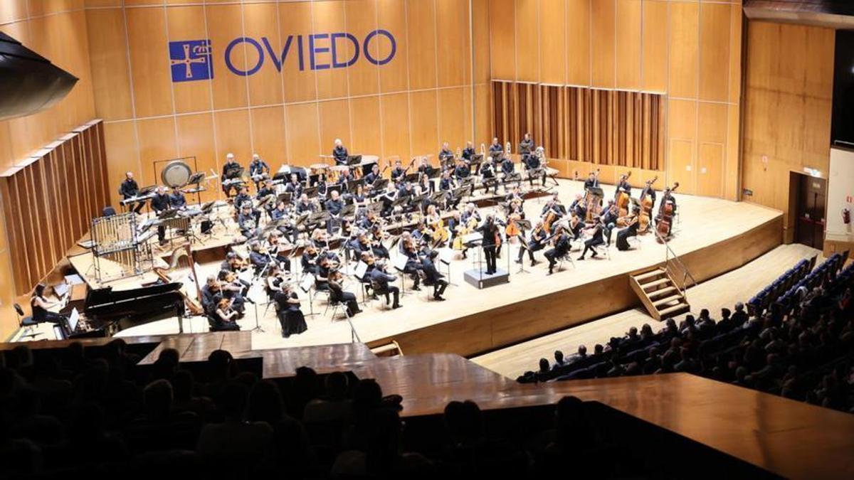 La OSPA en concierto en una imagen de archivo