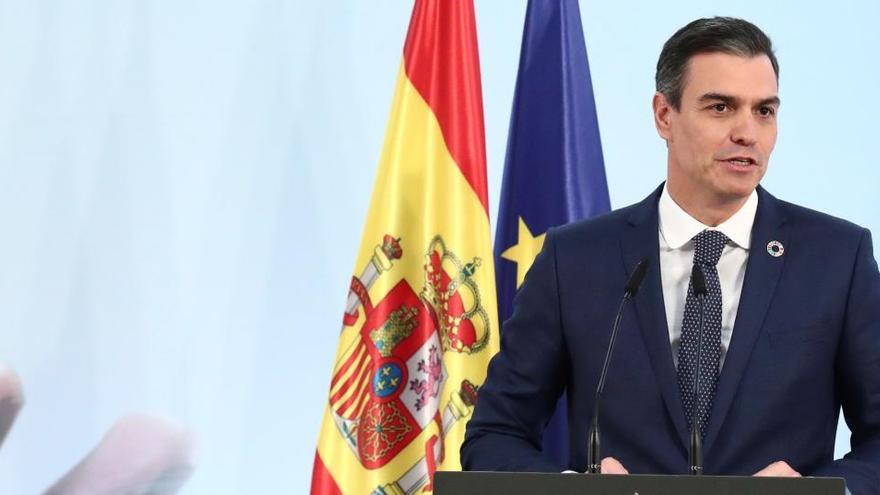 El presidente del Gobierno, Pedro Sánchez.