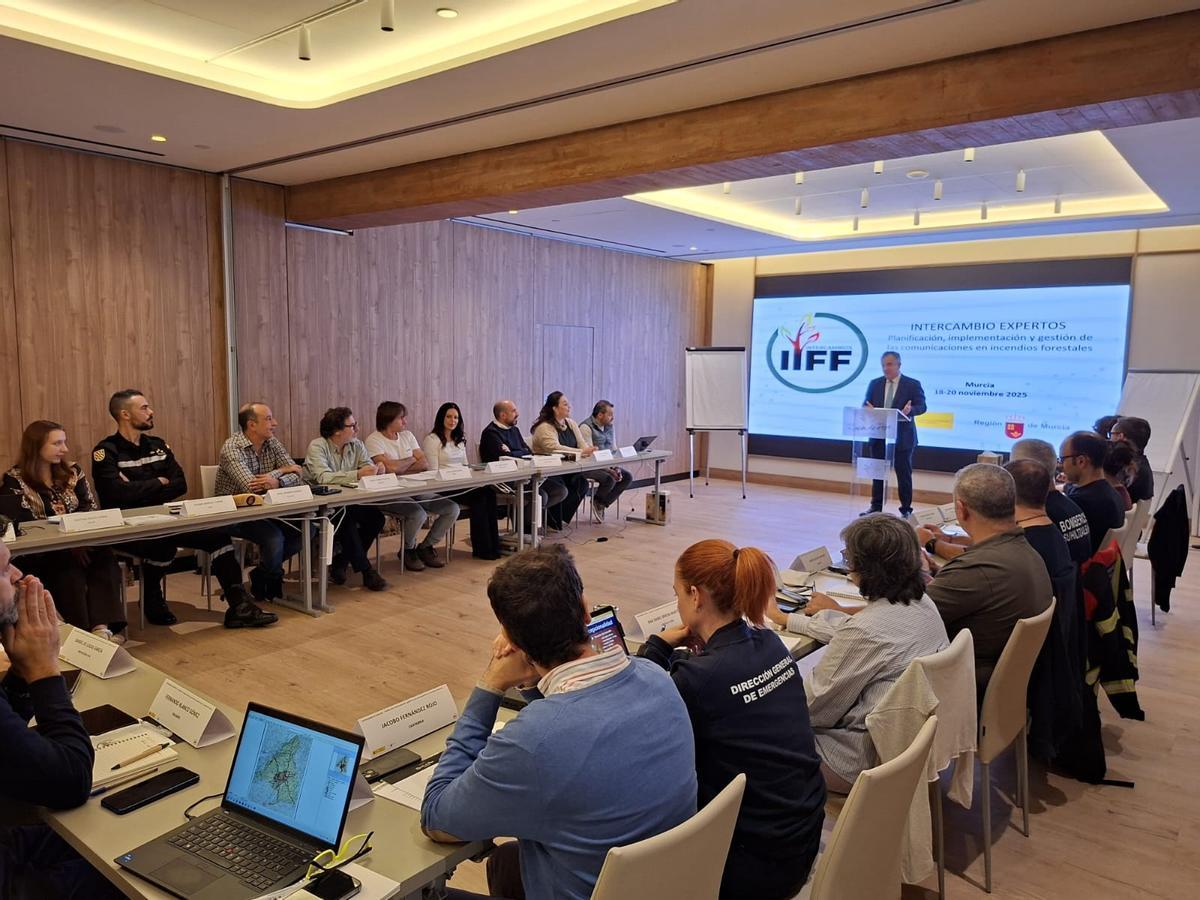 El consejero Juan María Vázquez inauguró ayer el encuentro del Programa Nacional de 'Intercambio de Expertos 2025 en Preparación frente a Incendios Forestales'.